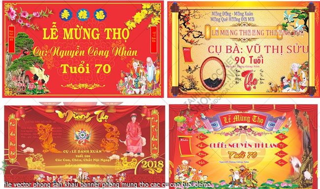 file vector phong san khau banner phong mung tho cac cu cao tuoi